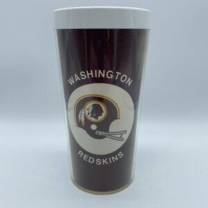 Washington Redskins NFL Tall Thermo Serv Coffee Beer Cup Vintage 1970s 80s
